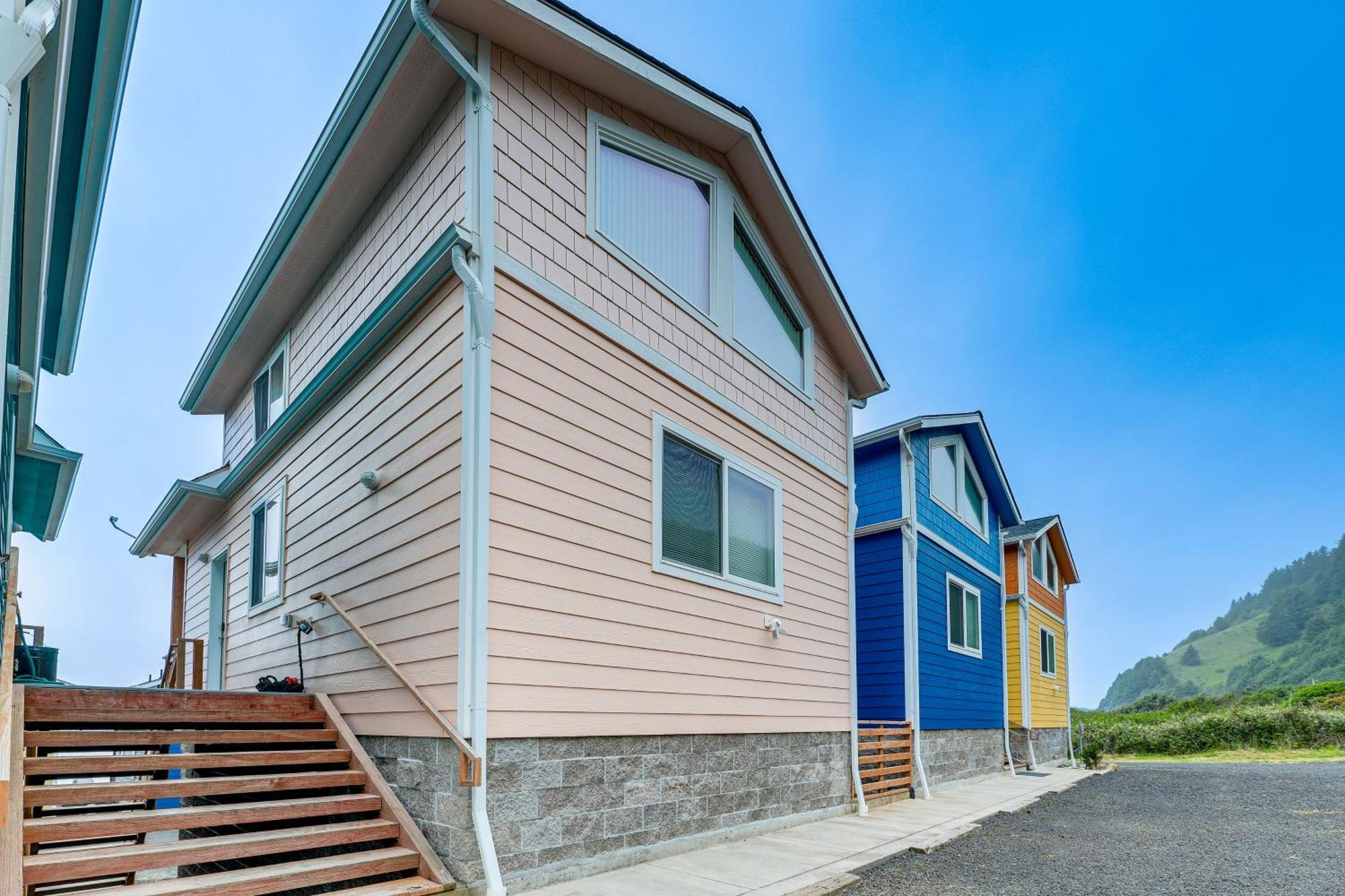 Epic Yachats Escape Oregon Coastline Beach, Views Exterior foto